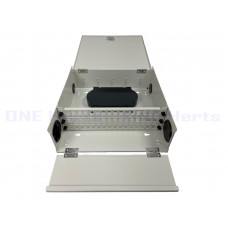KC02-48C-DW-S  48芯壁掛光纖終端箱(雙開) 48路光纖盒 48口光纖箱 末端光纖收容箱 光纖收容盒